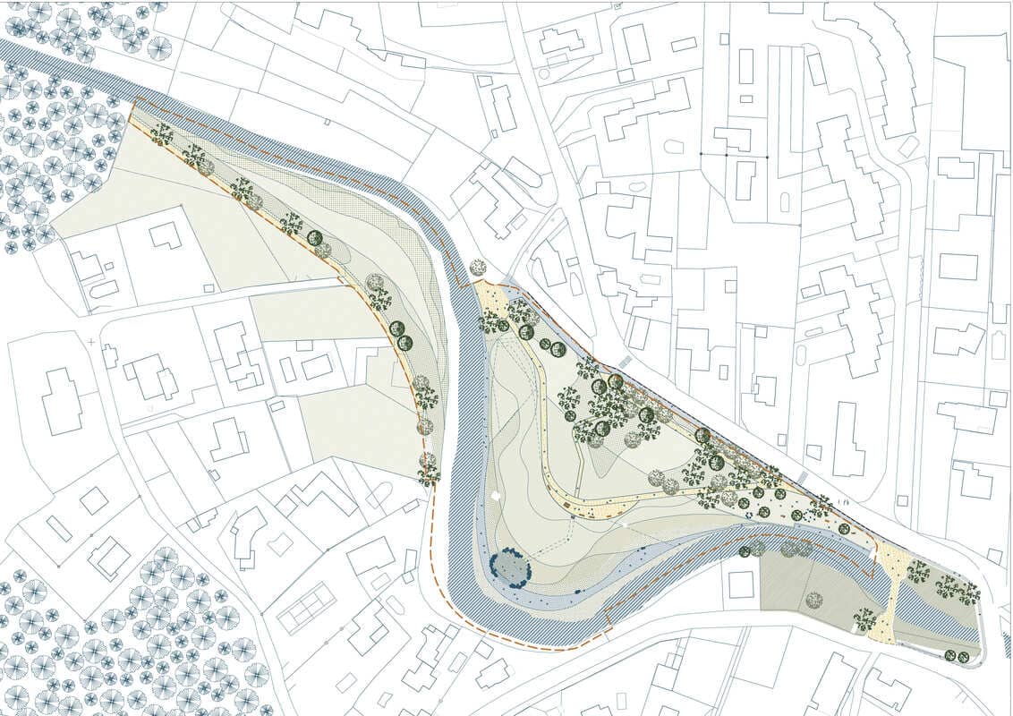 8 Renaturation of Brague torrential river a landscape project adapted to flood risk