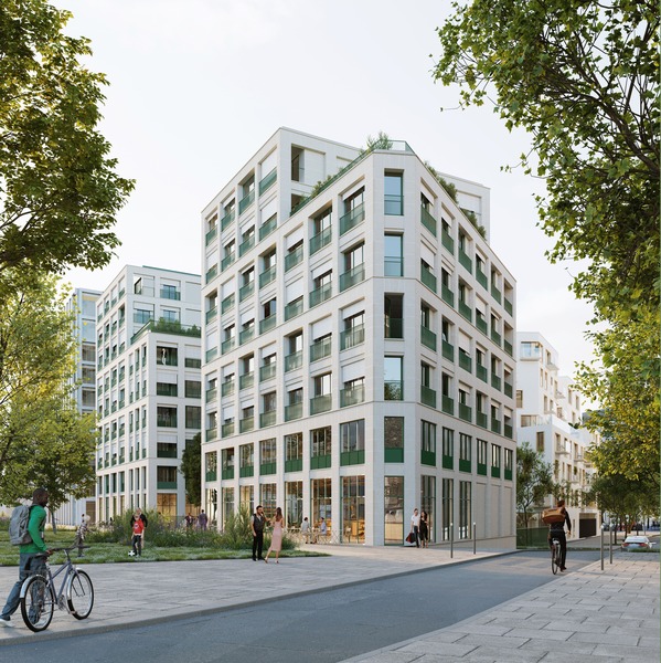 6 Social Housing Messageries district in Paris 12