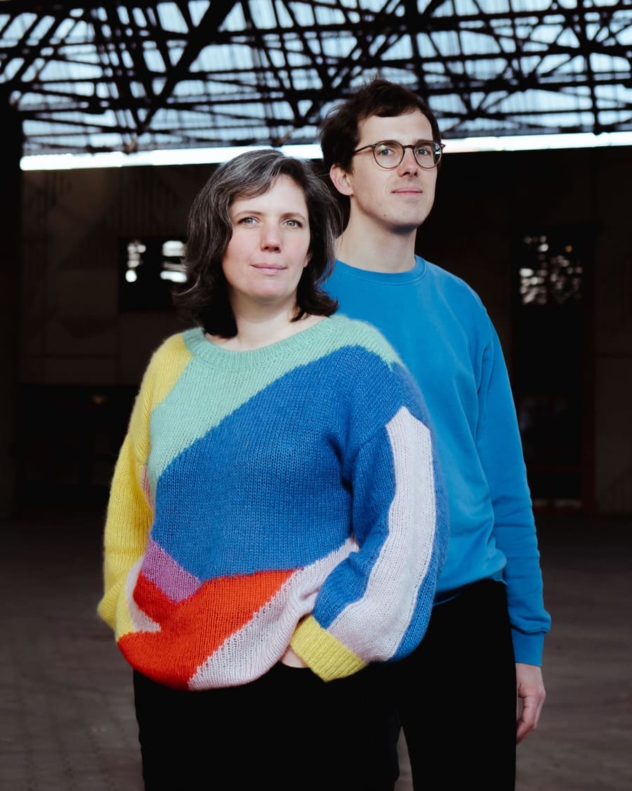 Losange 1 Portrait Marine Beaumanoir et Guillaume Lesage Losange architectes. Ph. Louise Quignon