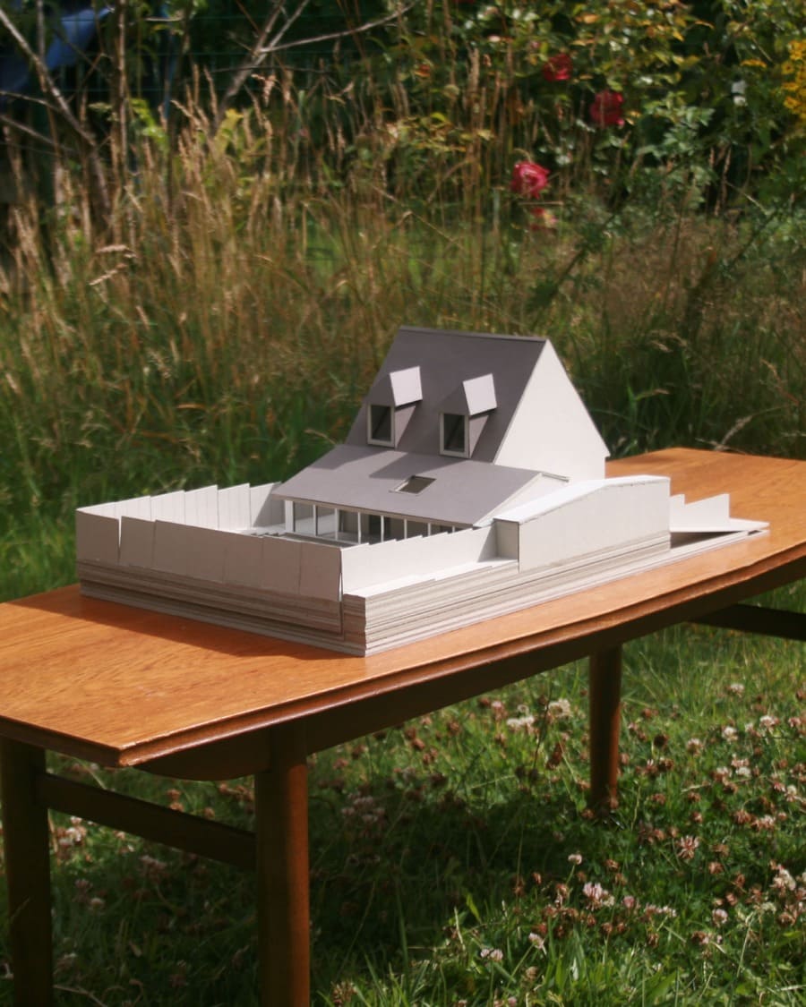 Losange 7 House extension model St Sulliac Ph. Losange