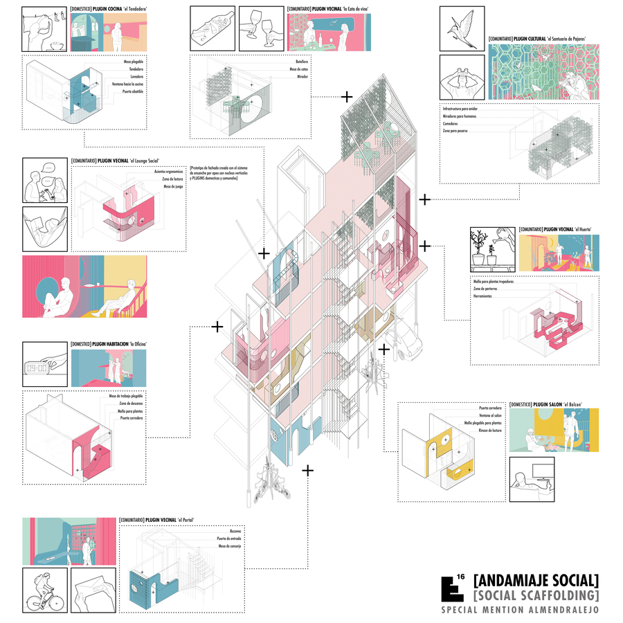 07 ANDAMIAJE SOCIAL Special Mention Europan 16 Spain Gonzalo J. Lopez